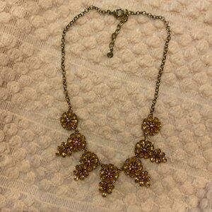 Loft Flower statement necklace, beautiful design makes any outfit pop!